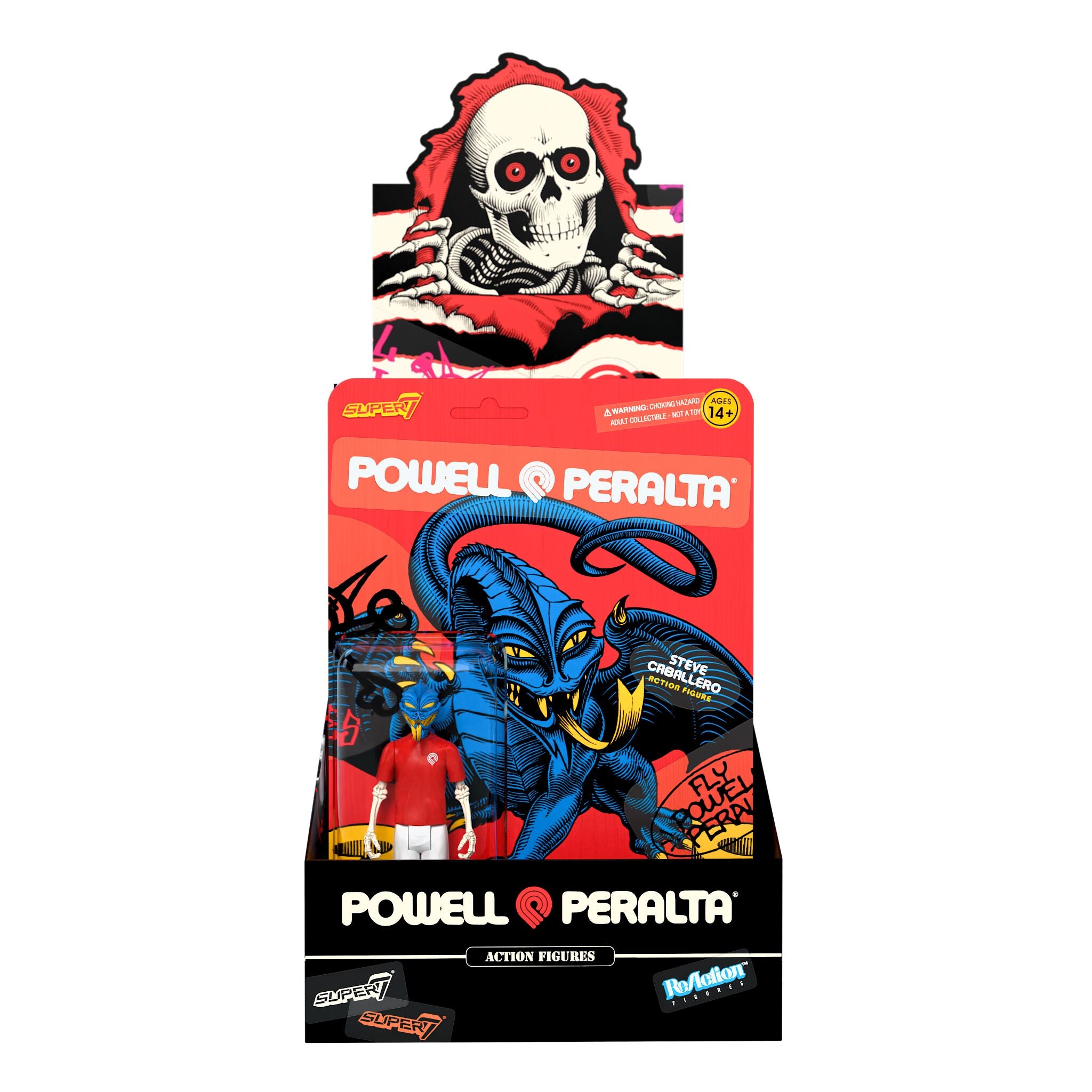 Super7 Powell-Peralta ReAction Wave 05 set 12 figurine PDQ