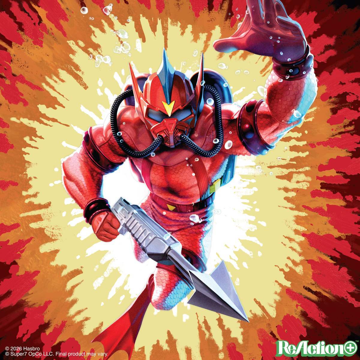 Super7 G.I. Joe ReAction+ Wave 07 Hydro Viper figurină comic