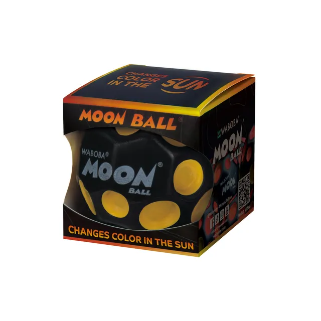 Waboba UV Moon Ball minge 6cm galben-rosu