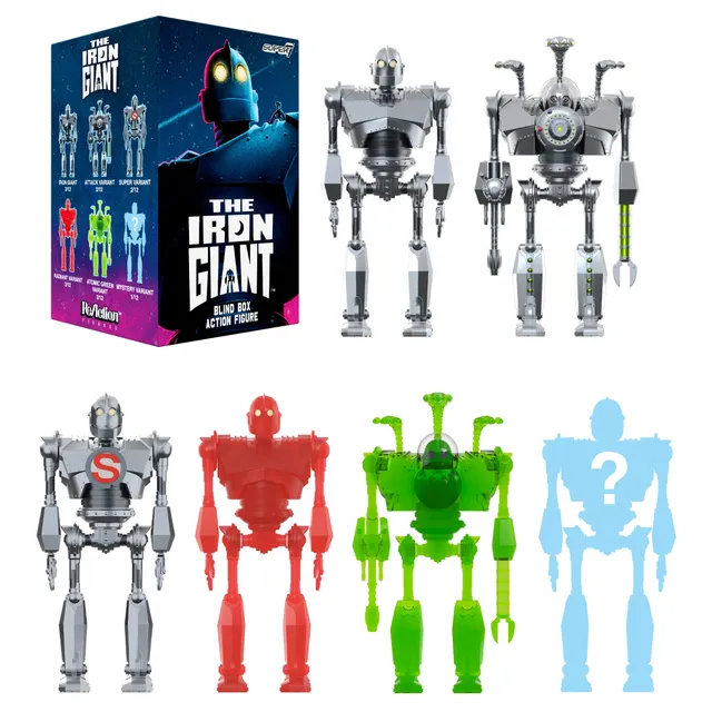 Super7 Iron Giant figurina surpriza blind box 10 cm