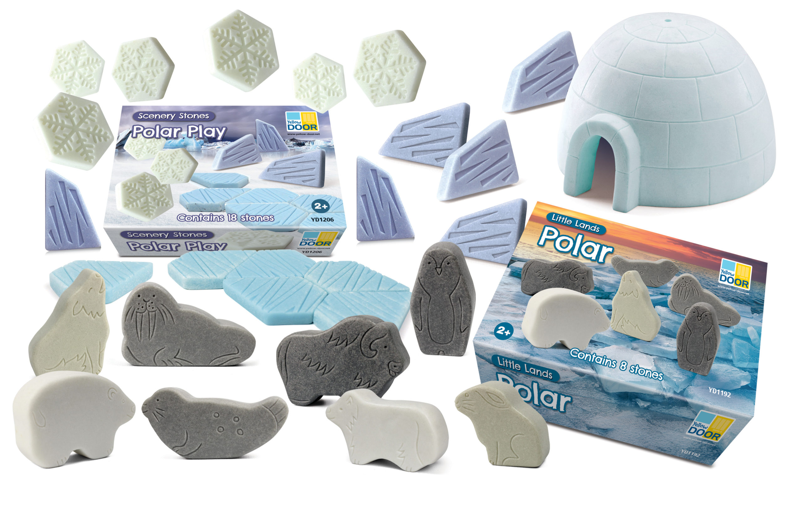 Yellow Door Polar set de joaca Small World Play Kit 2+