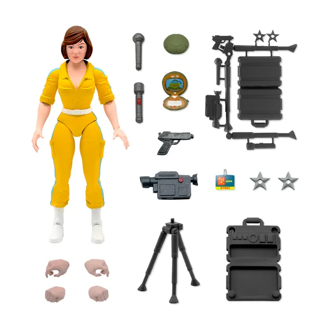Super7 TMNT Ultimates April O'Neil figurină 18 cm