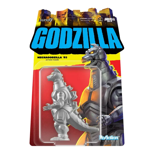 Super7 Toho ReAction Mechagodzilla 93 figurina metalizata