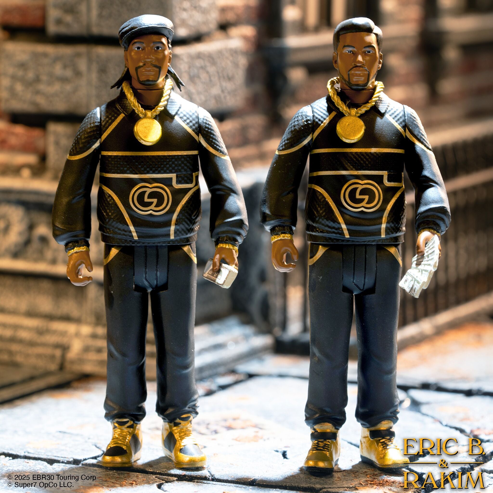 Super7 ReAction Eric B. Rakim Follow Leader 2-pack figurine