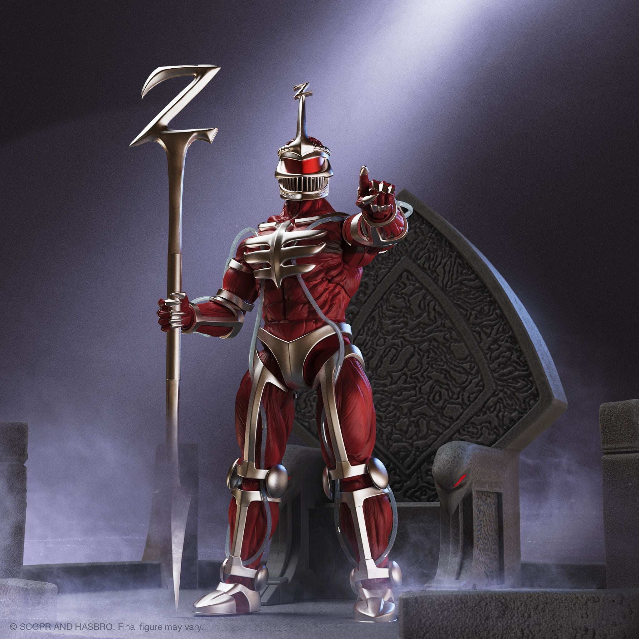 Super7 Power Rangers ULTIMATES Lord Zedd figurina 7 inch