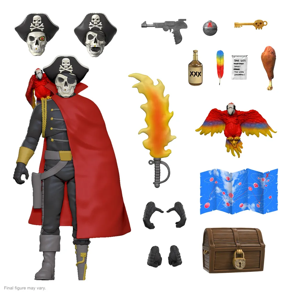Super7 The Worst ULTIMATES Wave 1 Captain Deadstar figurina
