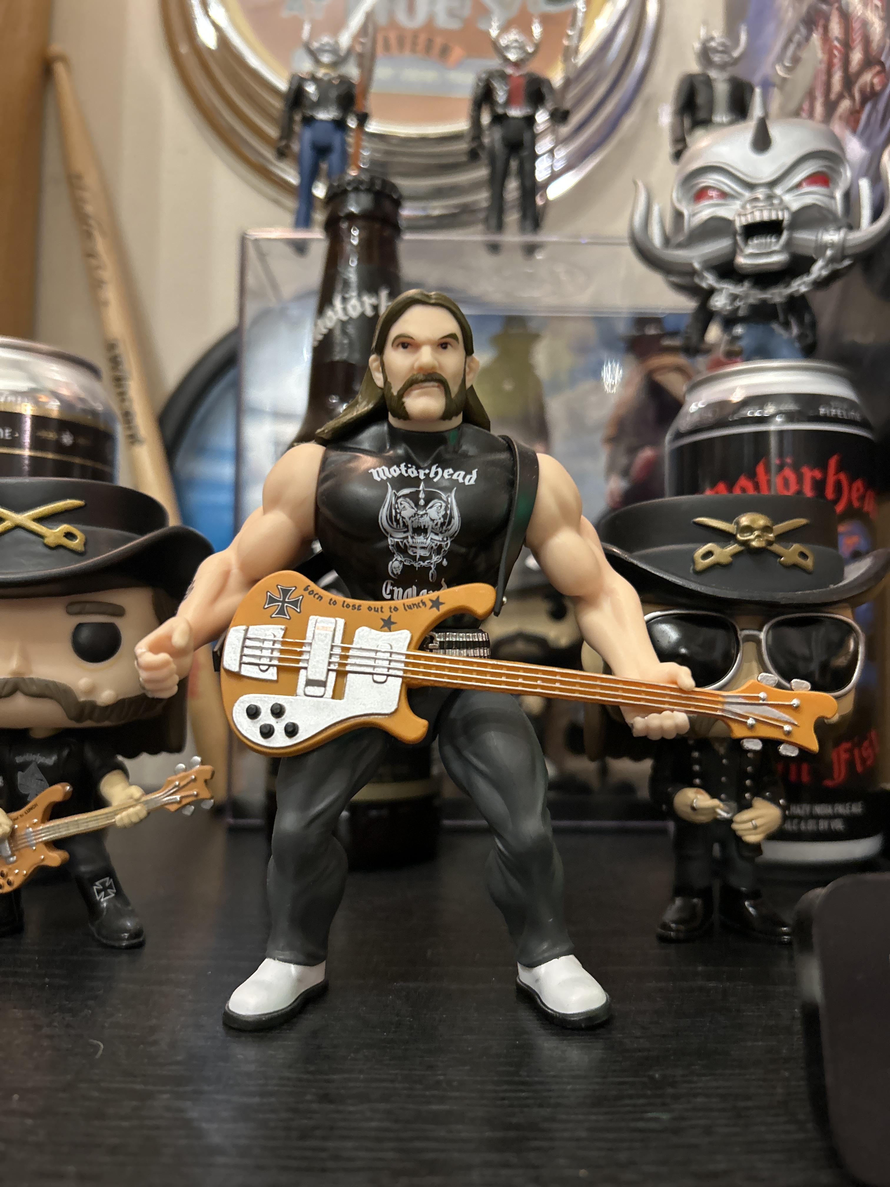 Super7 Motorhead Lemmy figurina vintage 14 cm