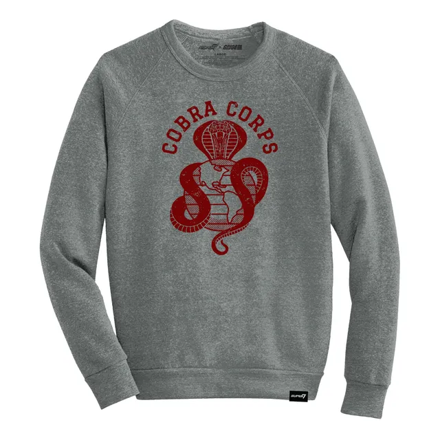 Super7 G.I. Joe Cobra Fleece hanorac gri L bumbac