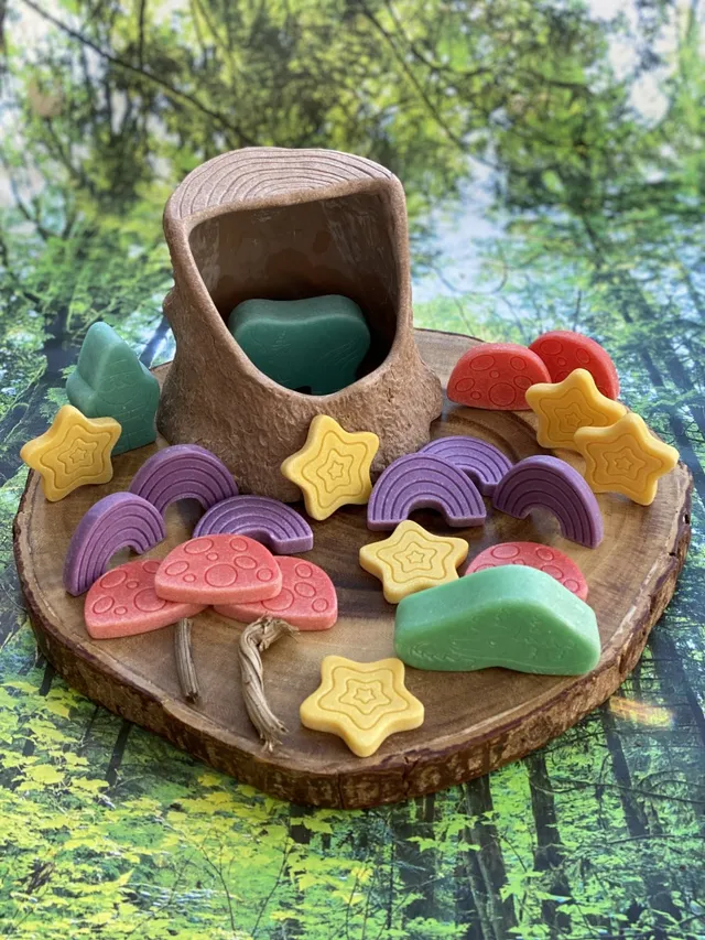 Yellow Door Scenery Stones Fairy Tale pietre povesti set 18