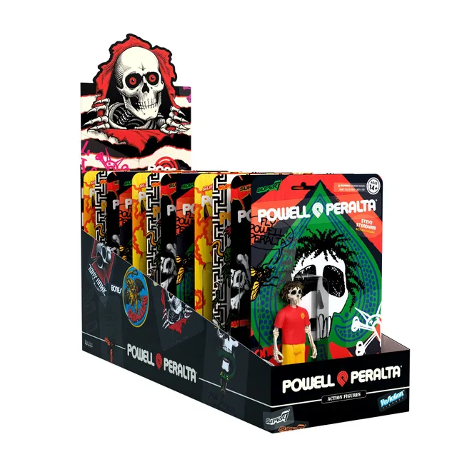 Super7 Powell-Peralta ReAction Wave 3 set 12 figurine PDQ