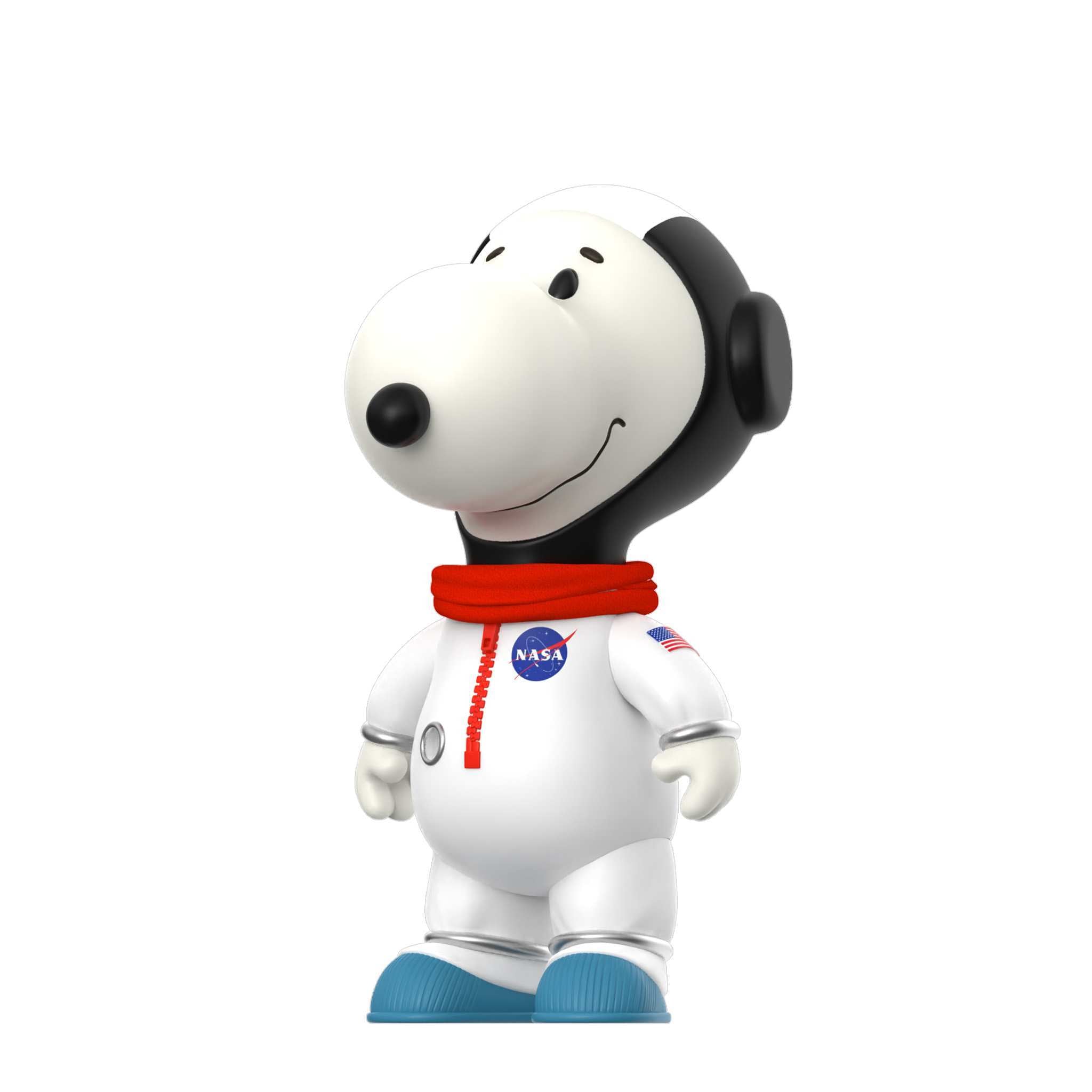 Super7 SuperSize Snoopy White Spacesuit vinil 38 cm