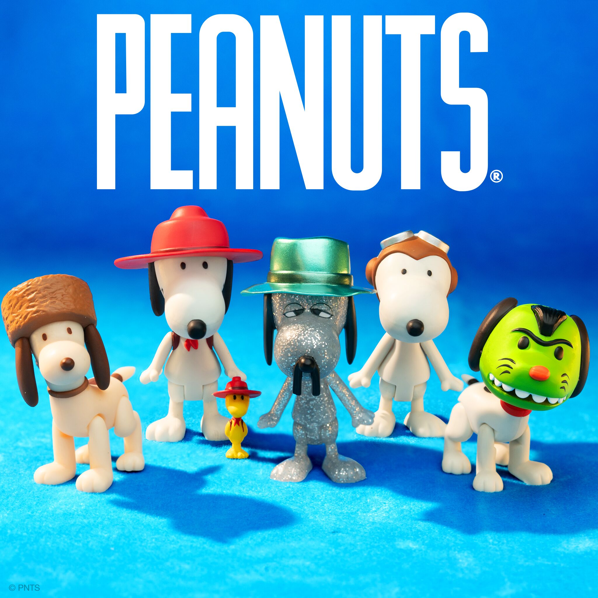 Super7 Peanuts Blind Box Snoopy figurina surpriza seria 2
