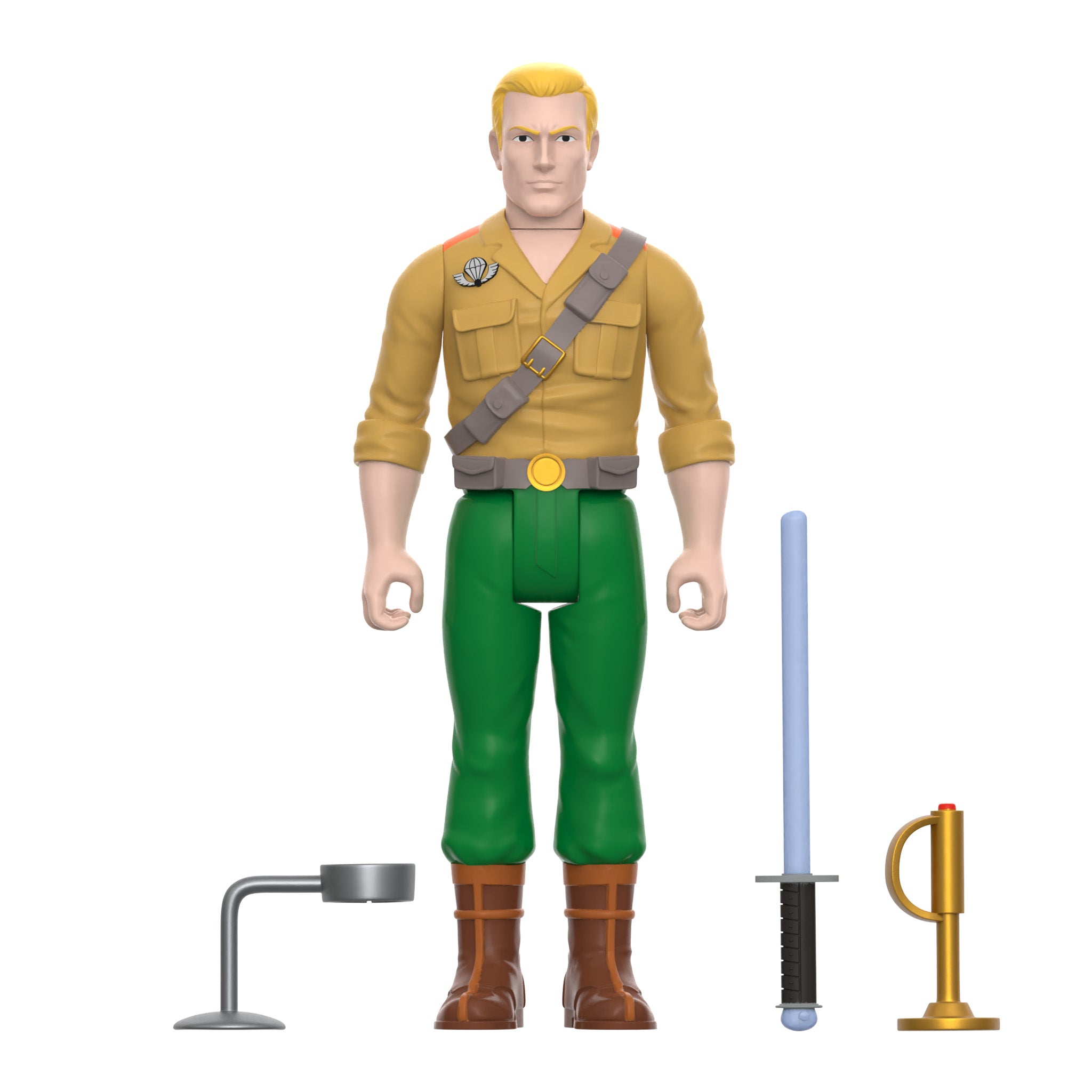 Super7 G.I. Joe ReAction Duke Gladiator figurina 9,5cm glow