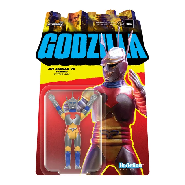 Super7 Toho ReAction Jet Jaguar '73 Soaring figurină 9,5 cm