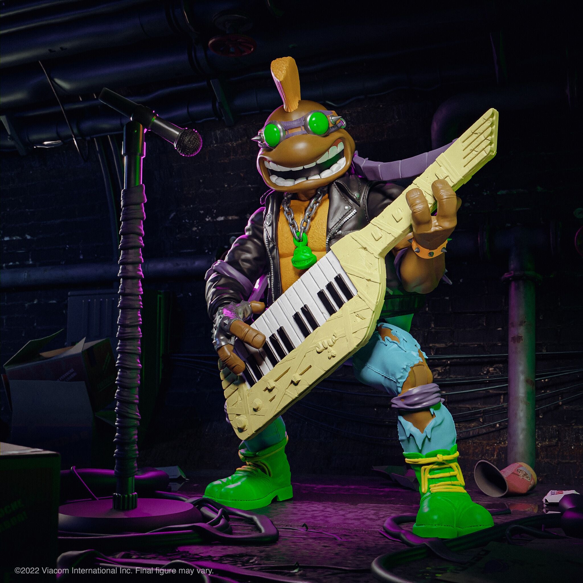 Super7 Ultimates Punk Rock Donatello figurină 18 cm