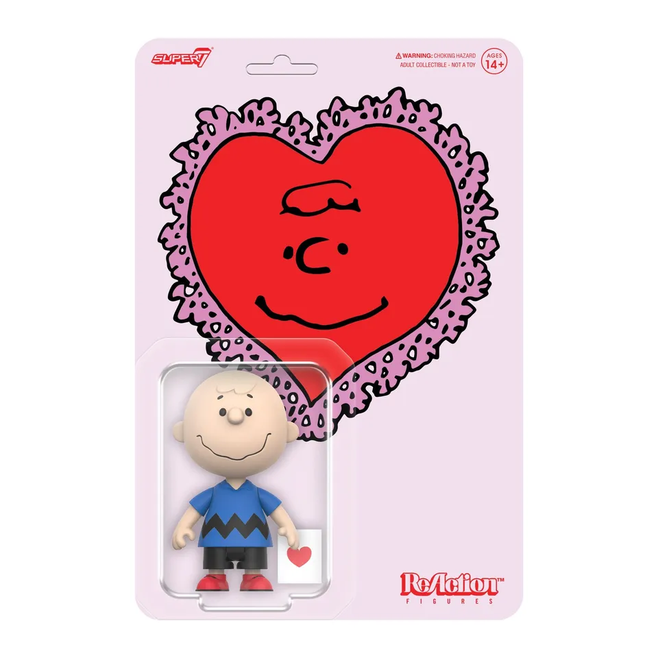 Super7 Peanuts Charlie Brown Valentine Delivery figurina 3.75