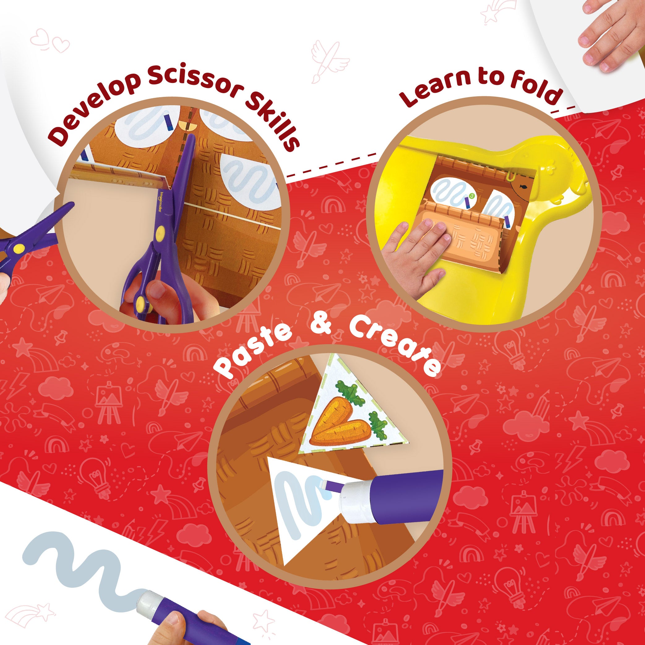 Imagimake Toddler Fun Combo Pack set creatie 4 kituri 3 ani+