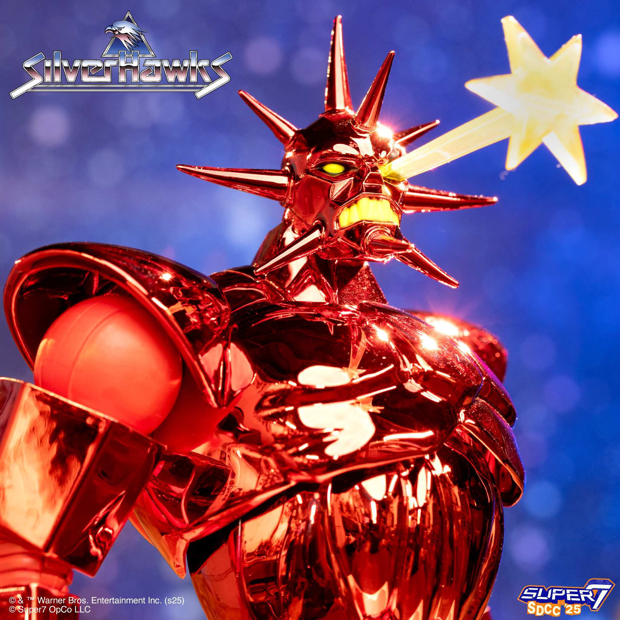 Super7 Ultimates figurina MonStar SilverHawks metalic