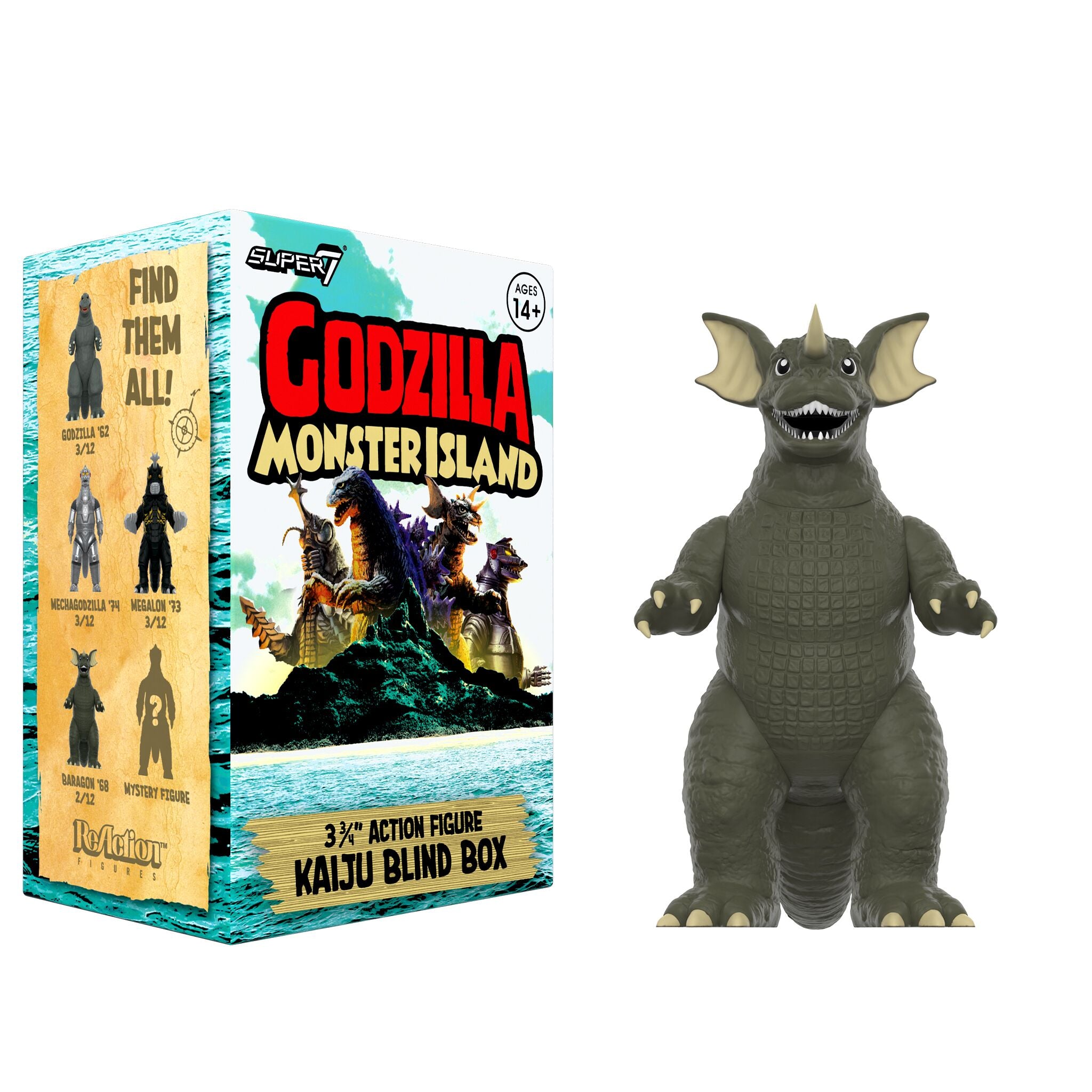 Toho Monster Island blind box figurina surpriza Godzilla