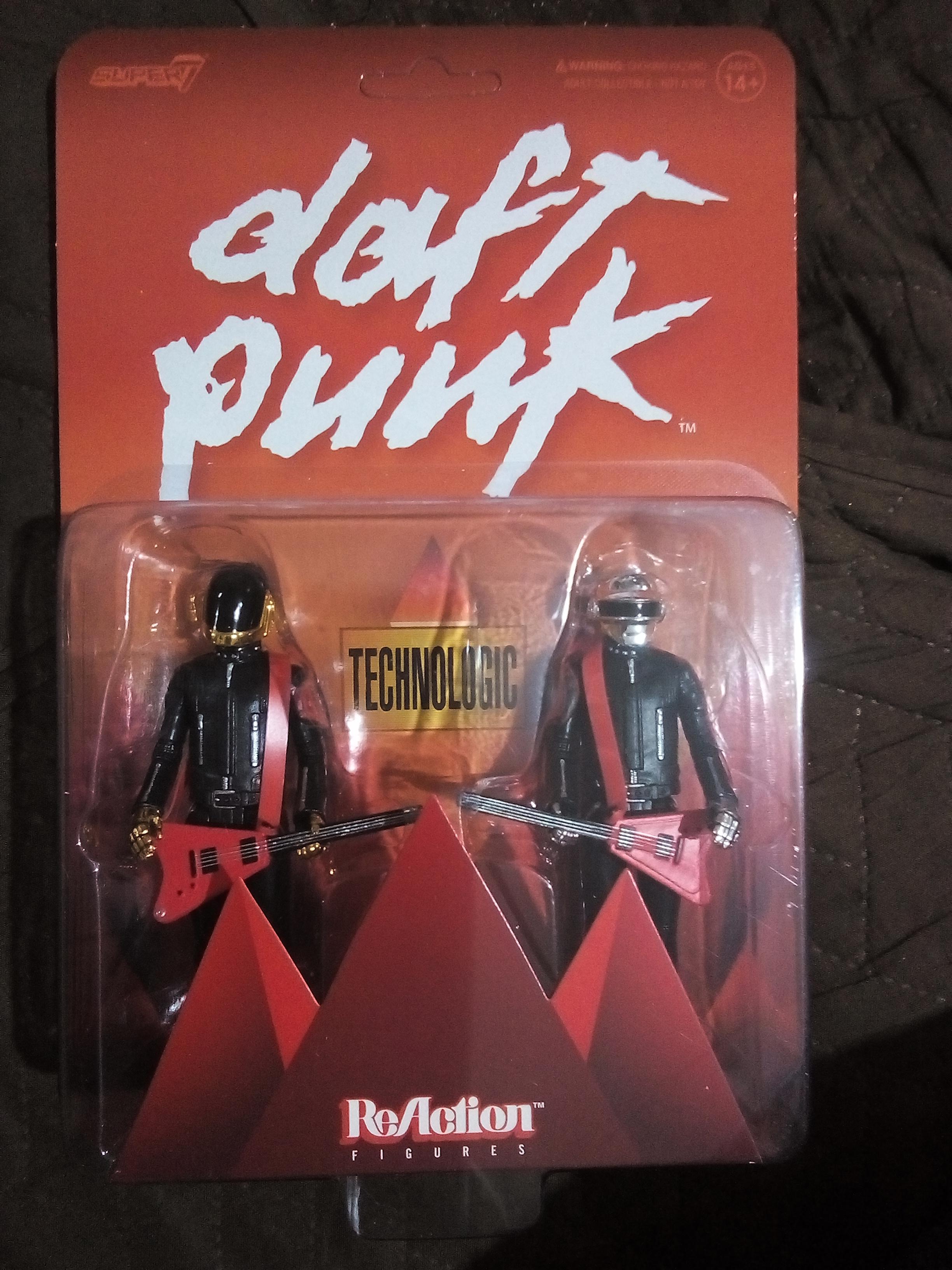 Super7 Daft Punk ReAction figurine Human After All 2-pack