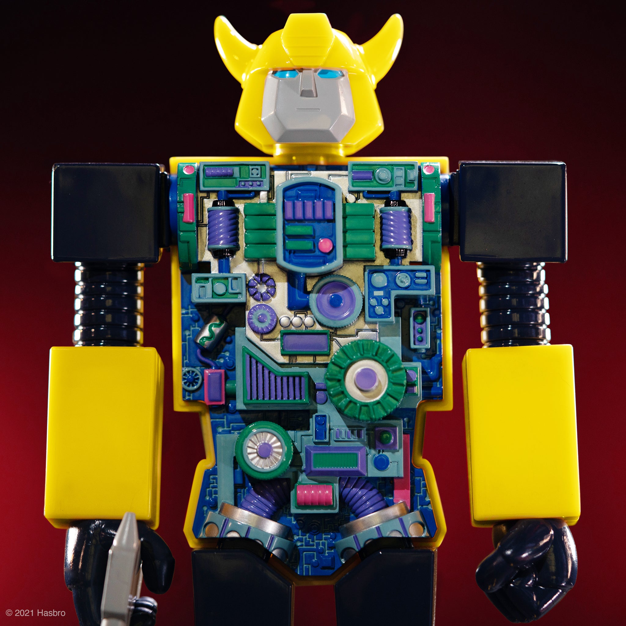 Super7 Cyborg Bumblebee G1 figurina 25 cm galbena