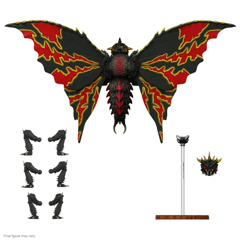 Super7 Toho ULTIMATES Battra 1992 figurina kaiju aripi