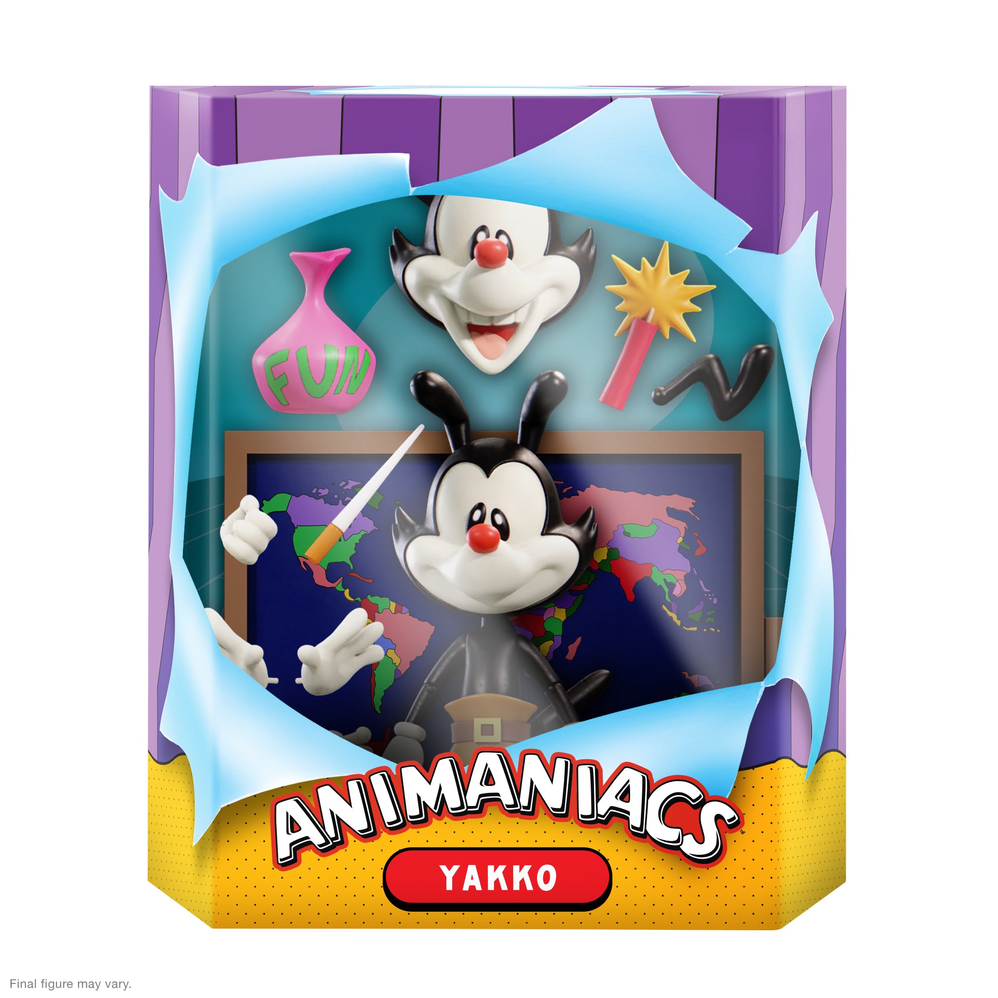 Super7 Animaniacs Ultimates Yakko figurina articulata 18 cm