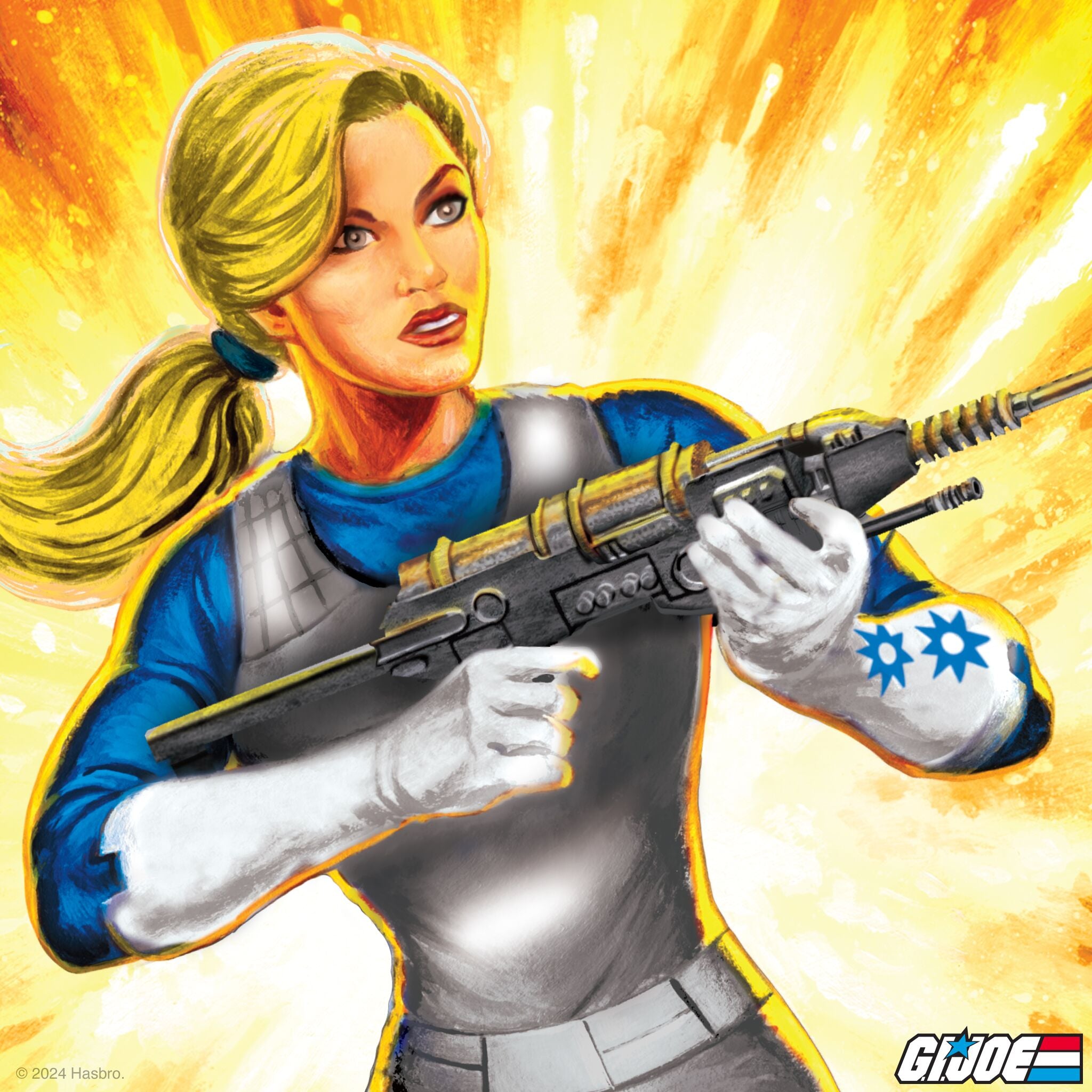 Super7 G.I. Joe Glenda figurina articulata cu blaster