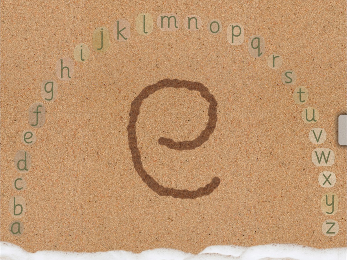 Yellow Door Letter Formation app litere mici