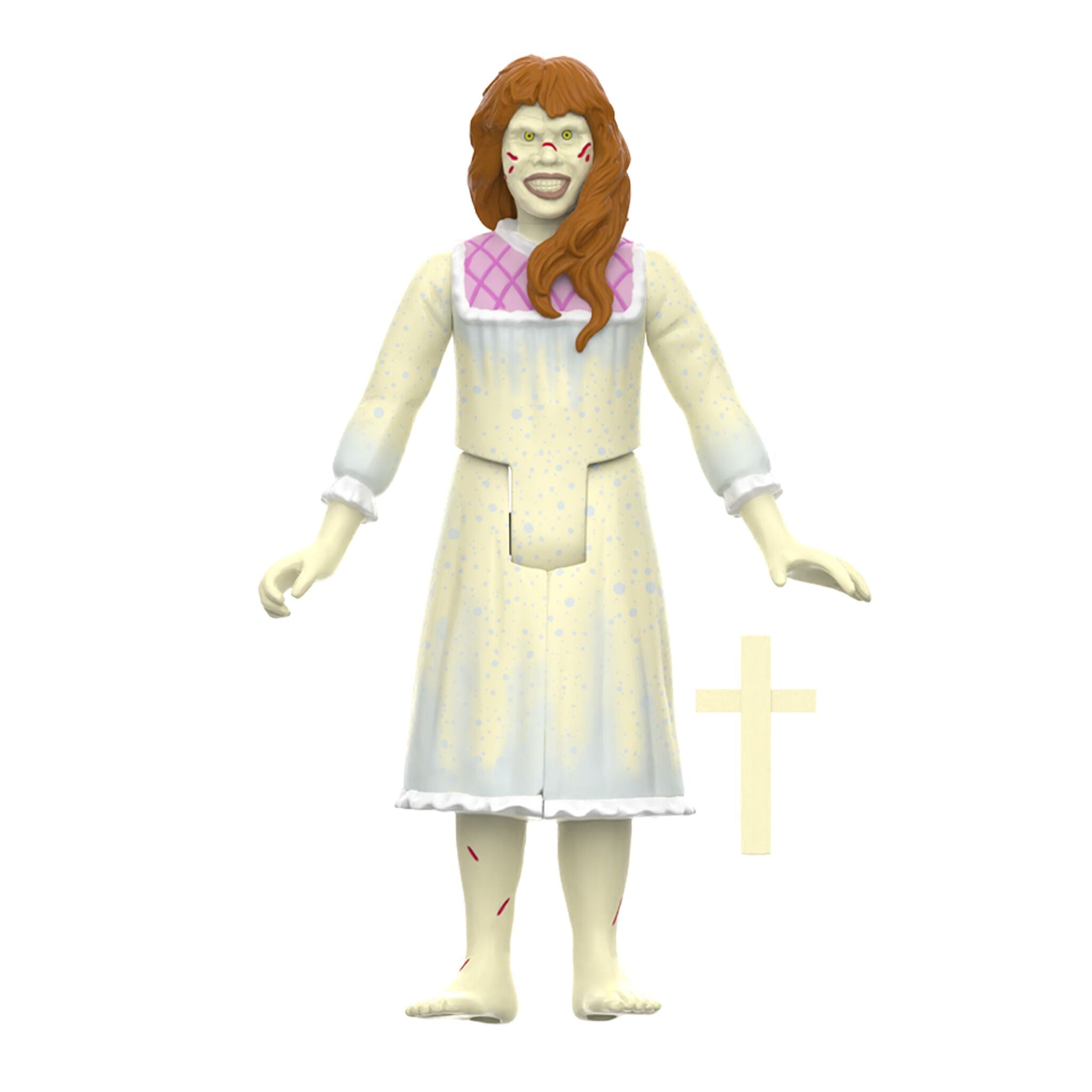 Super7 Exorcist ReAction Regan Monster Glow figurina