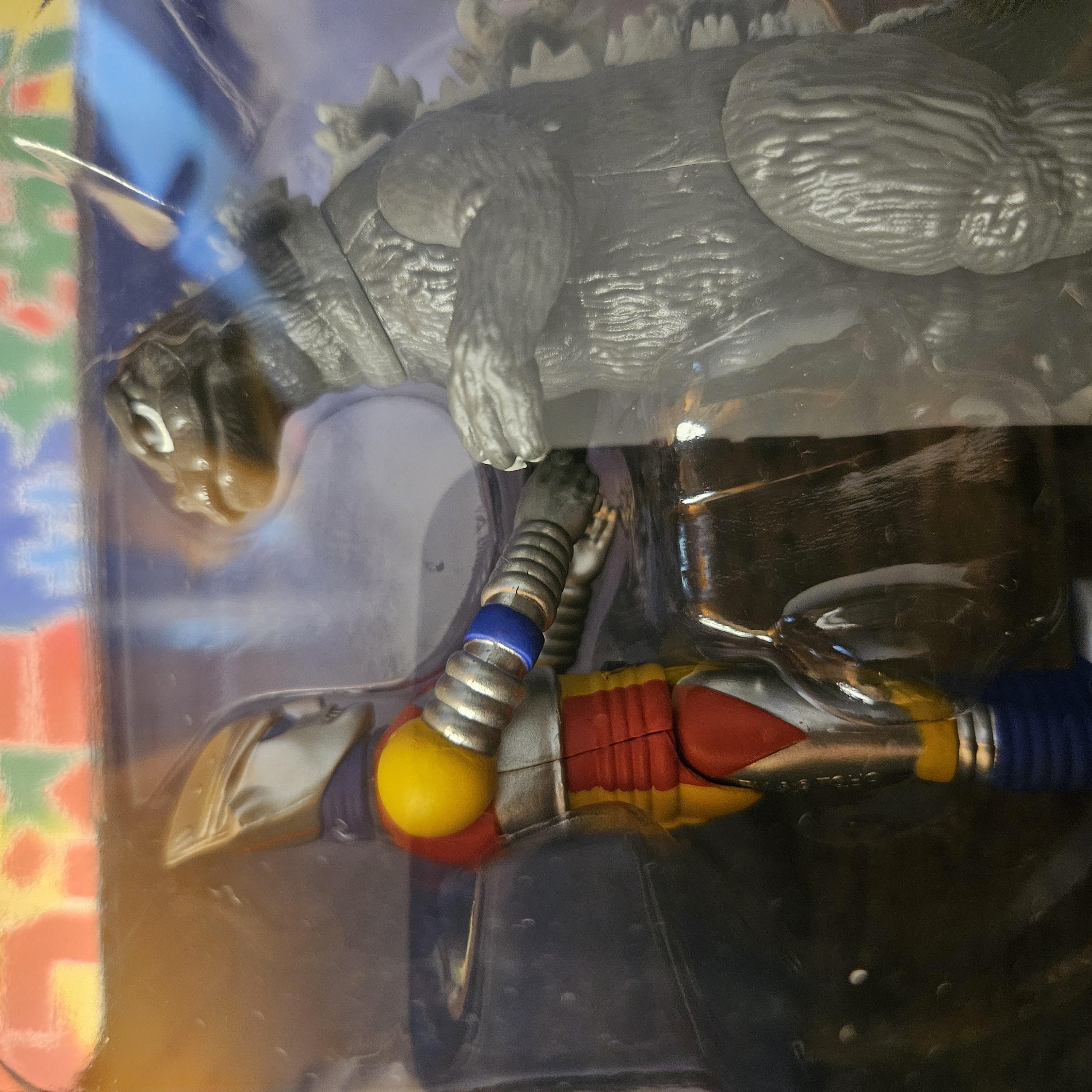 Super7 ReAction Godzilla Jet Jaguar set 2 figurine