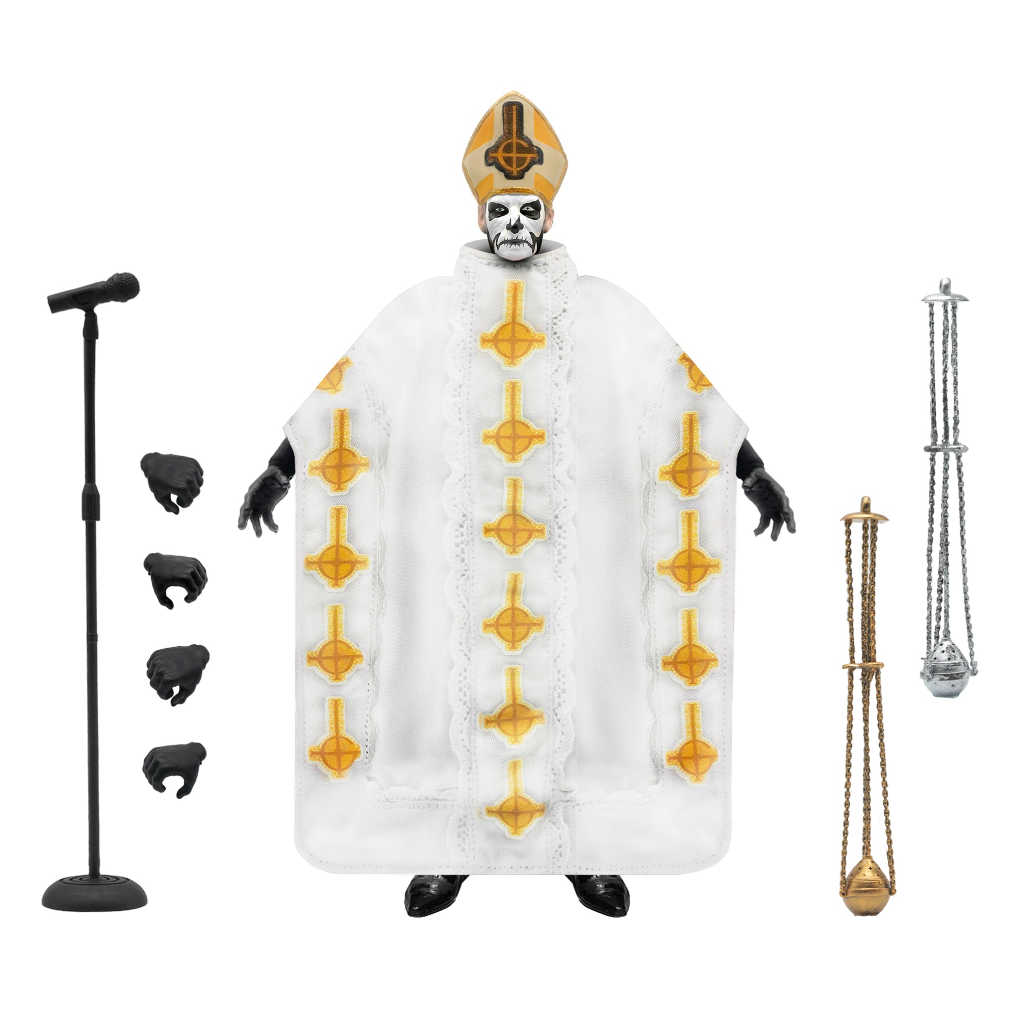 Super7 Ghost Ultimates Papa Emeritus I figurina 7 inch metal