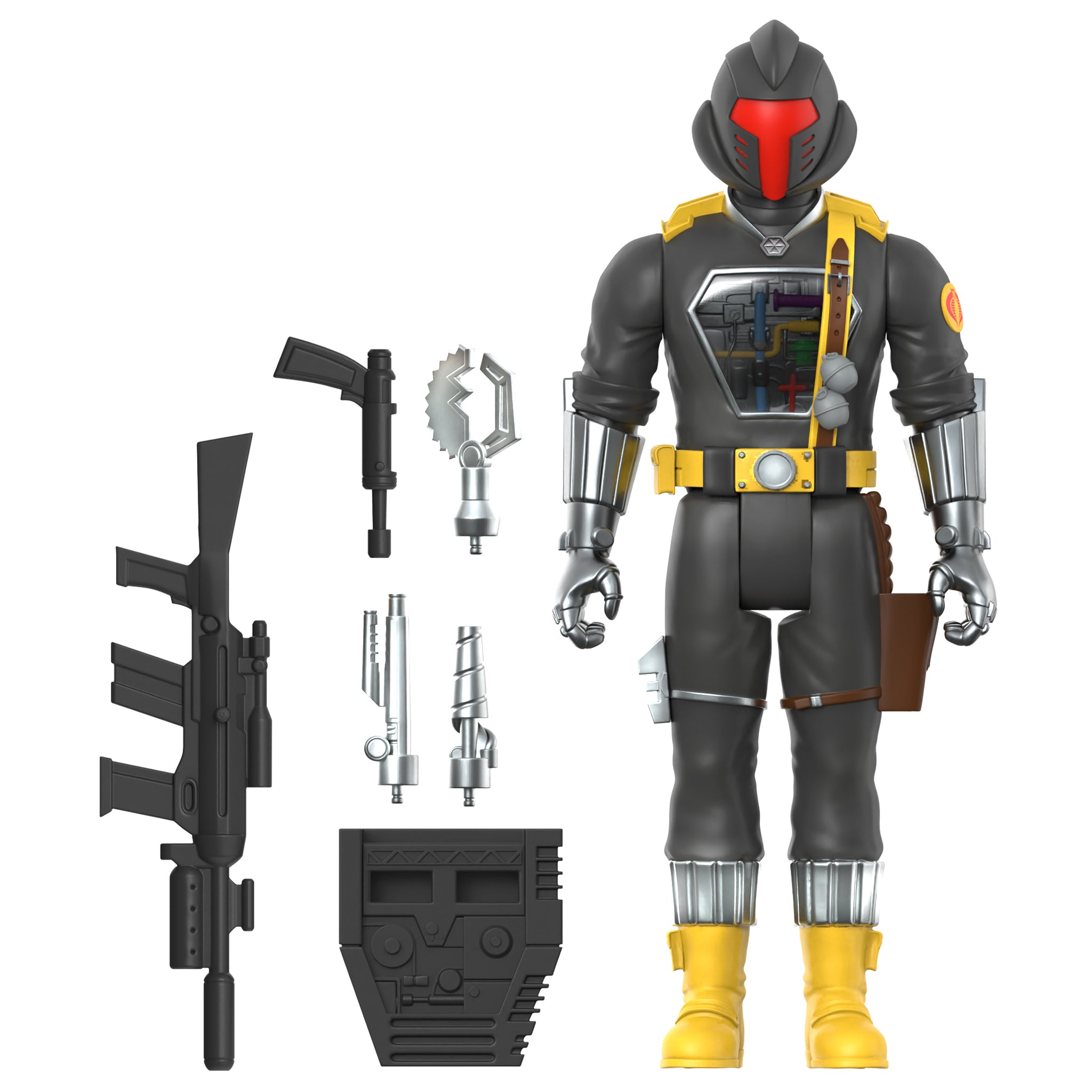 Super7 ReAction GI Joe Cobra BAT figurină 9,5 cm