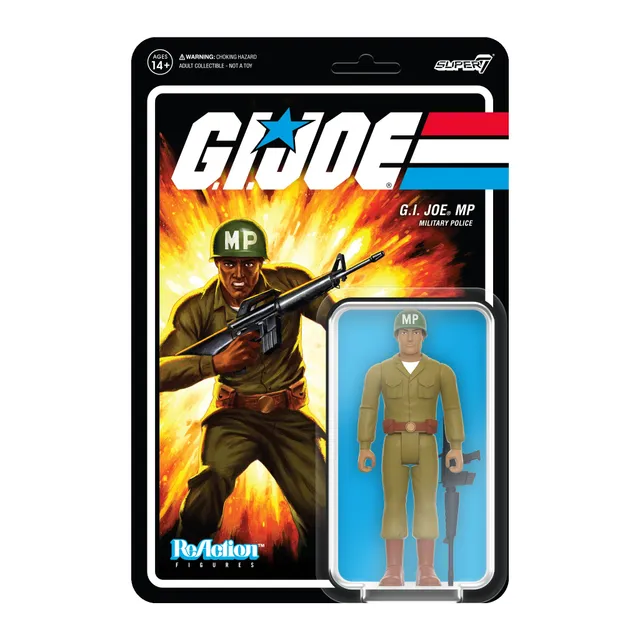 Super7 G.I. Joe ReAction MP Clean Shaven figurina maro