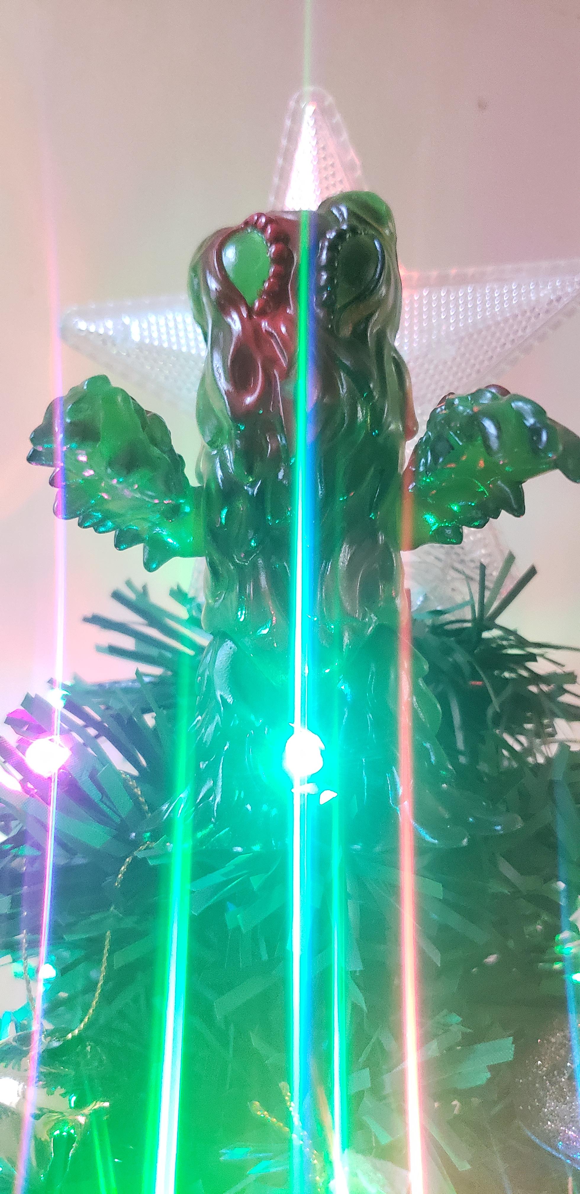 Super7 ReAction Hedorah figurina 9,5 cm verde transparent