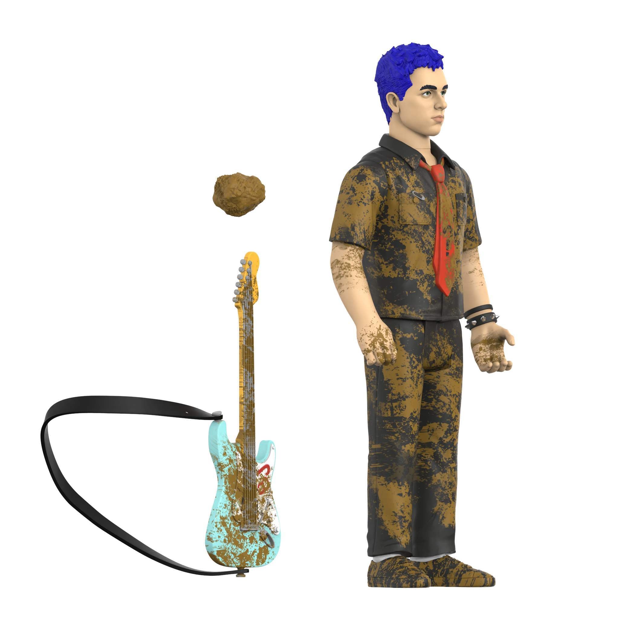 Super7 Green Day ReAction Wave 01 Mud Fight set 3 figurine