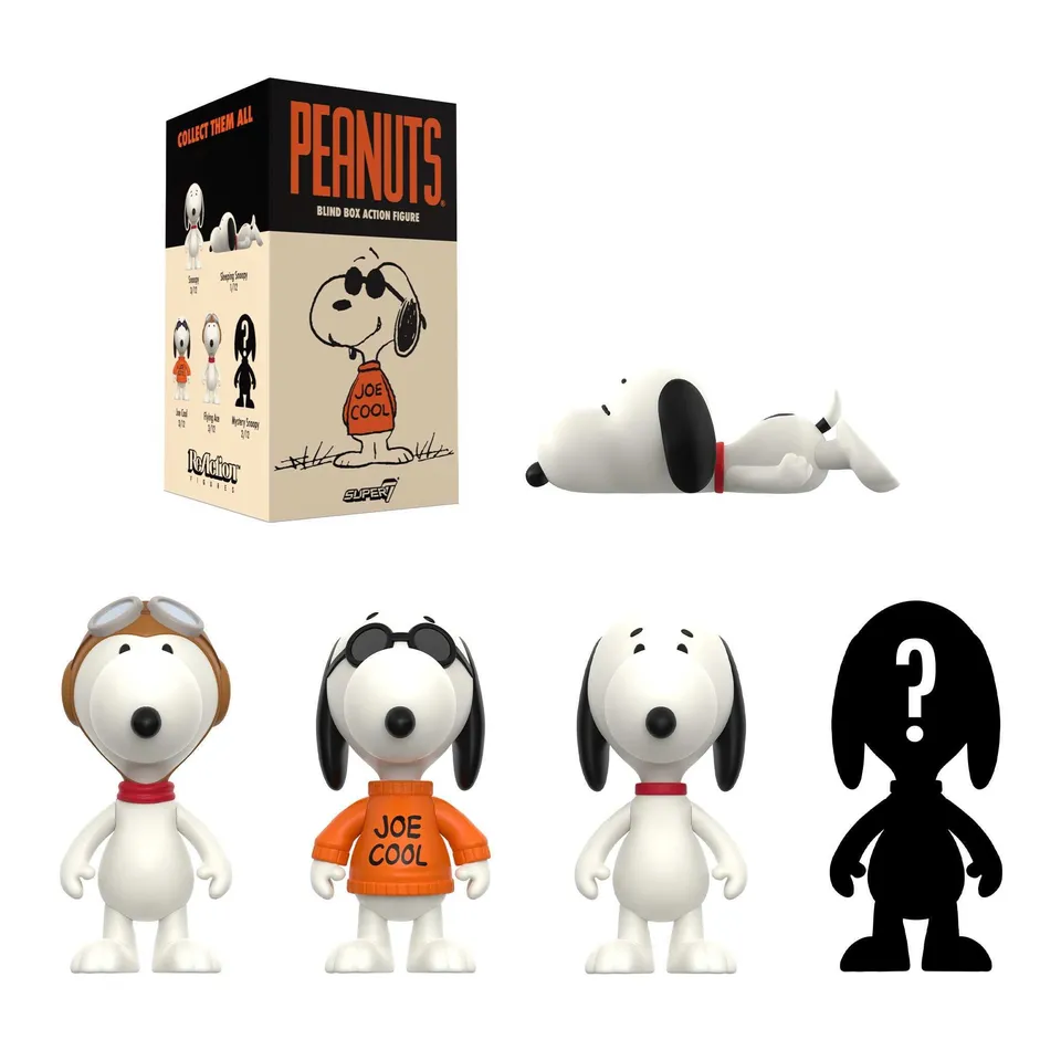 Super7 Peanuts Wave 06 Snoopy blind box figurină