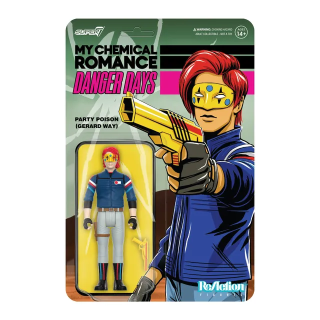 Super7 My Chemical Romance Party Poison figurină ReAction