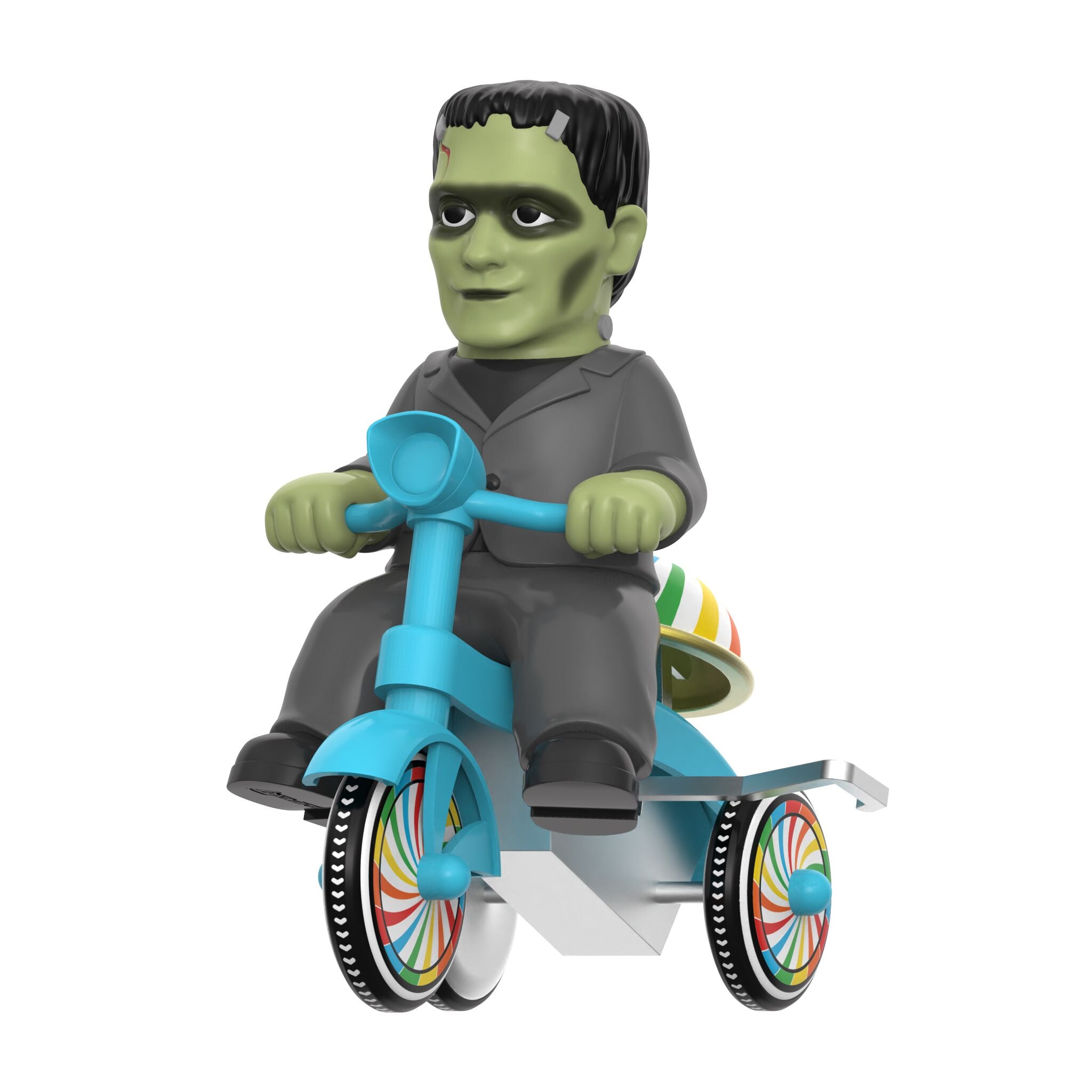 Super7 Super Cycles Frankenstein jucarie tricicleta albastra