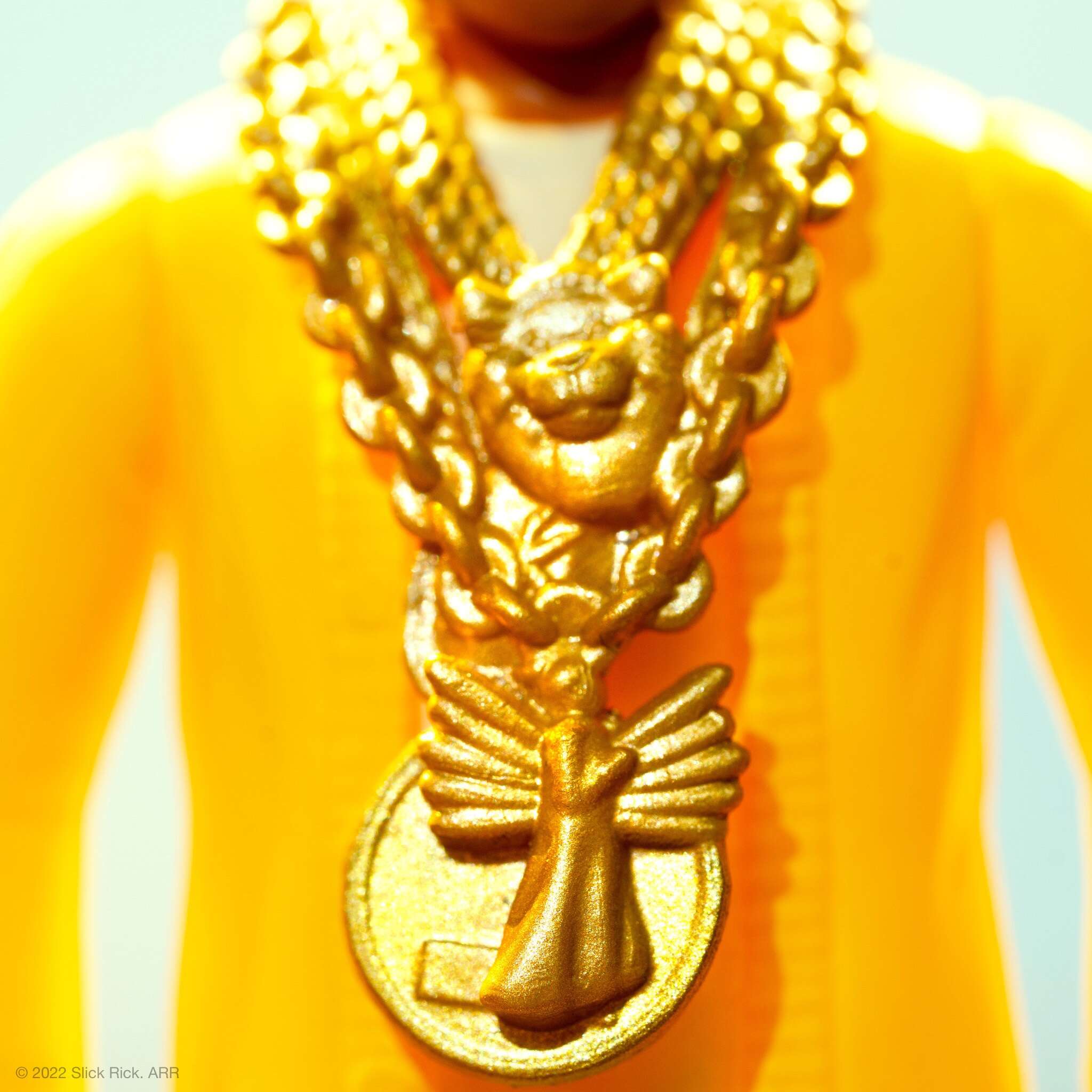 Super7 ReAction Slick Rick Wave 1 figurina 9,5 cm cu microfon