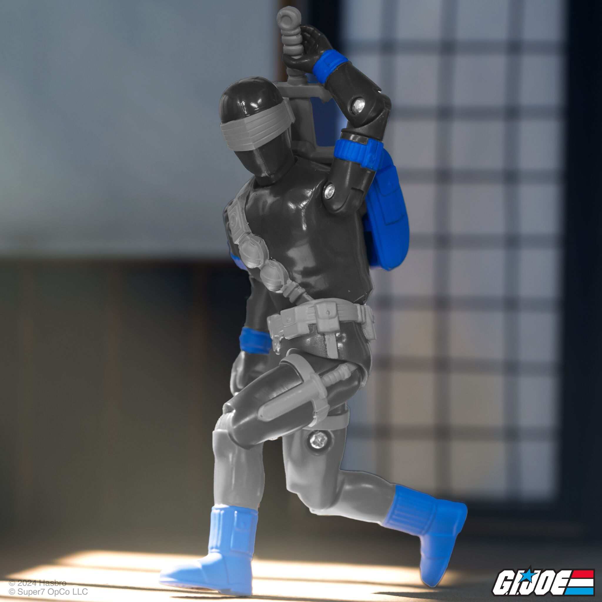 Super7 G.I. Joe ReAction+ Snake Eyes figurina comic 9,5 cm