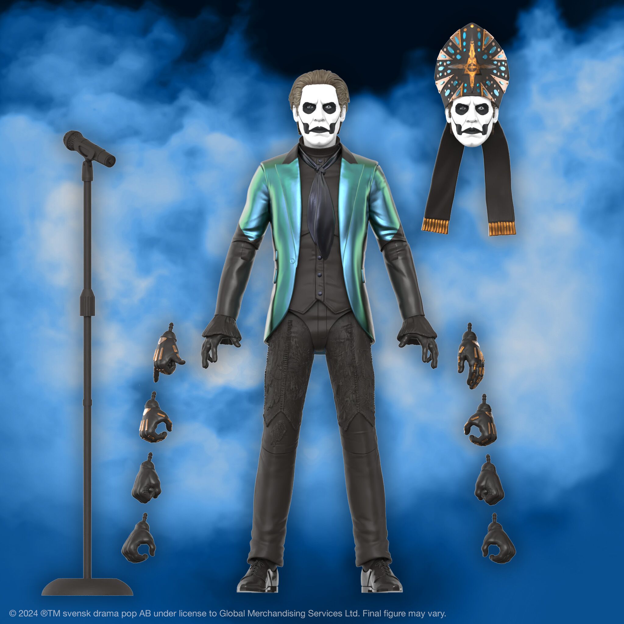 Super7 Ghost Ultimates Papa Emeritus IV figurină 18 cm