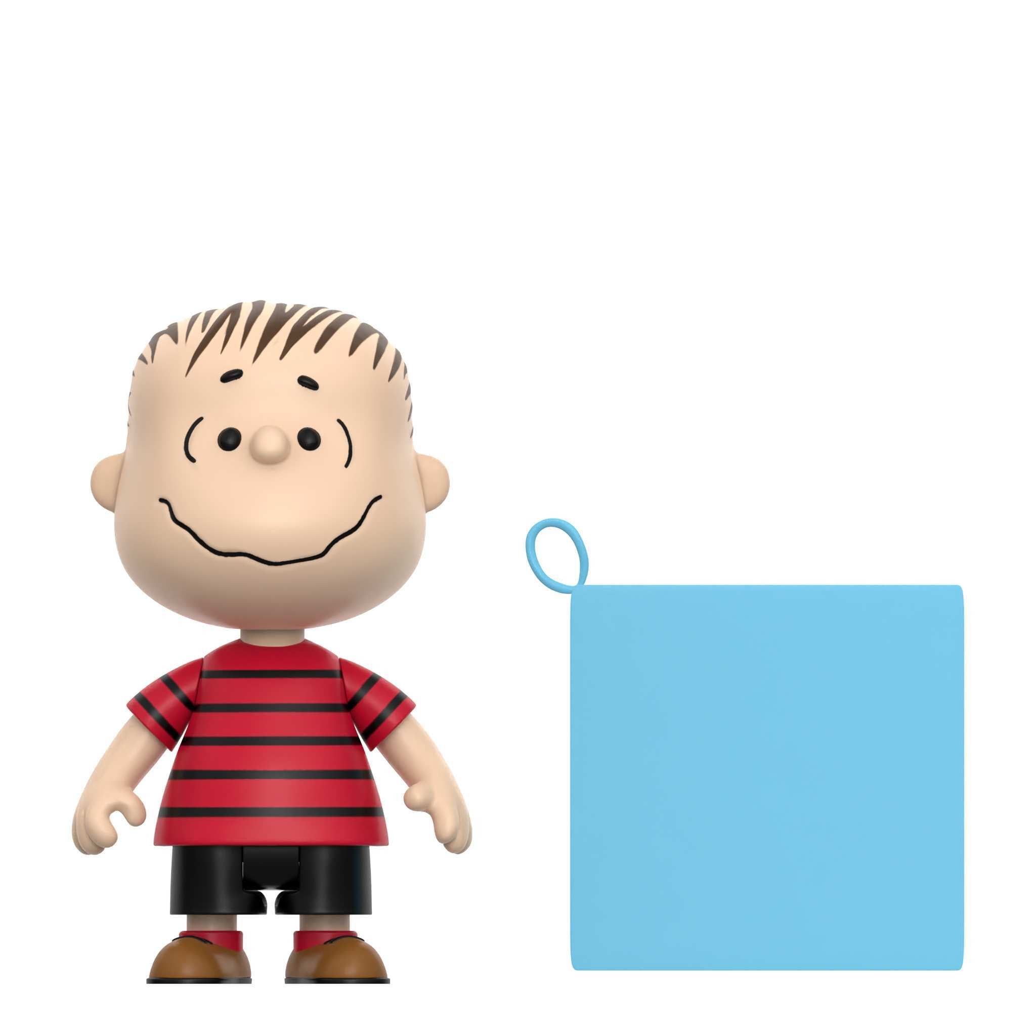 Super7 Peanuts Linus figurina articulata cu paturica