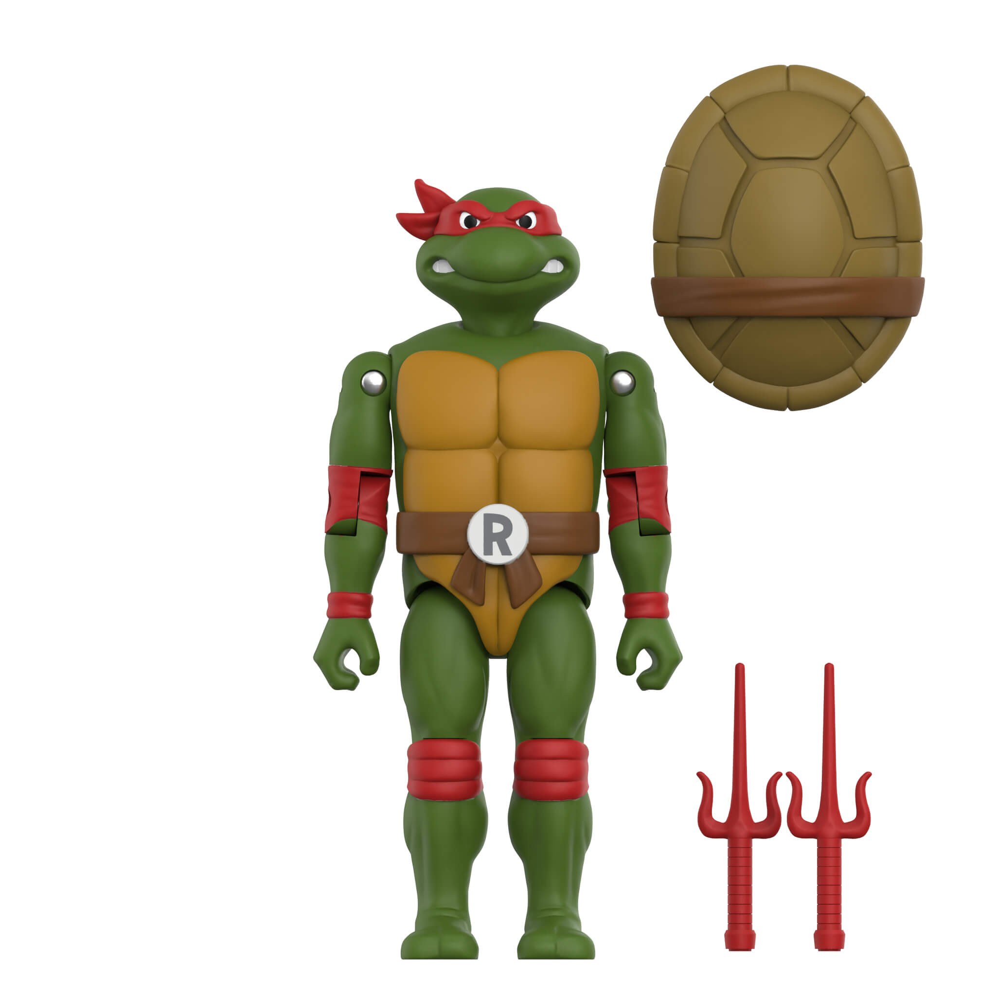Super7 TMNT ReAction+ Wave 01 set 4 figurine 9,5 cm