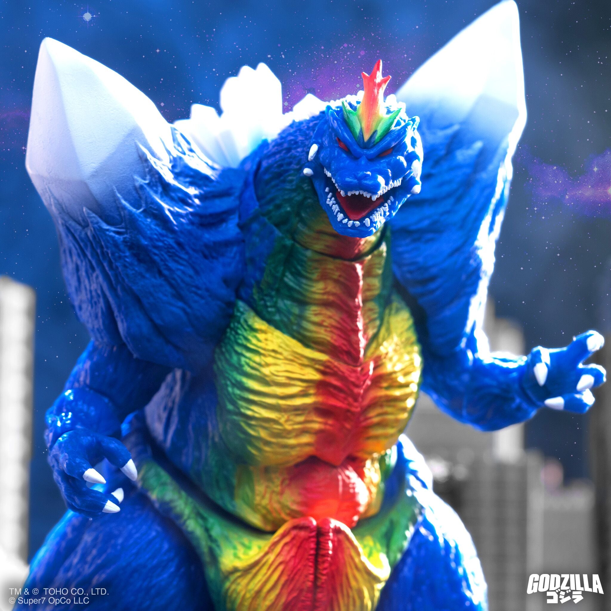 Super7 Ultimates SpaceGodzilla figurina poster 21 cm