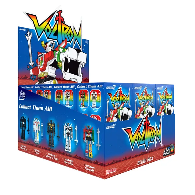 Super7 Voltron Blind Box Wave 01 flat 12 piese