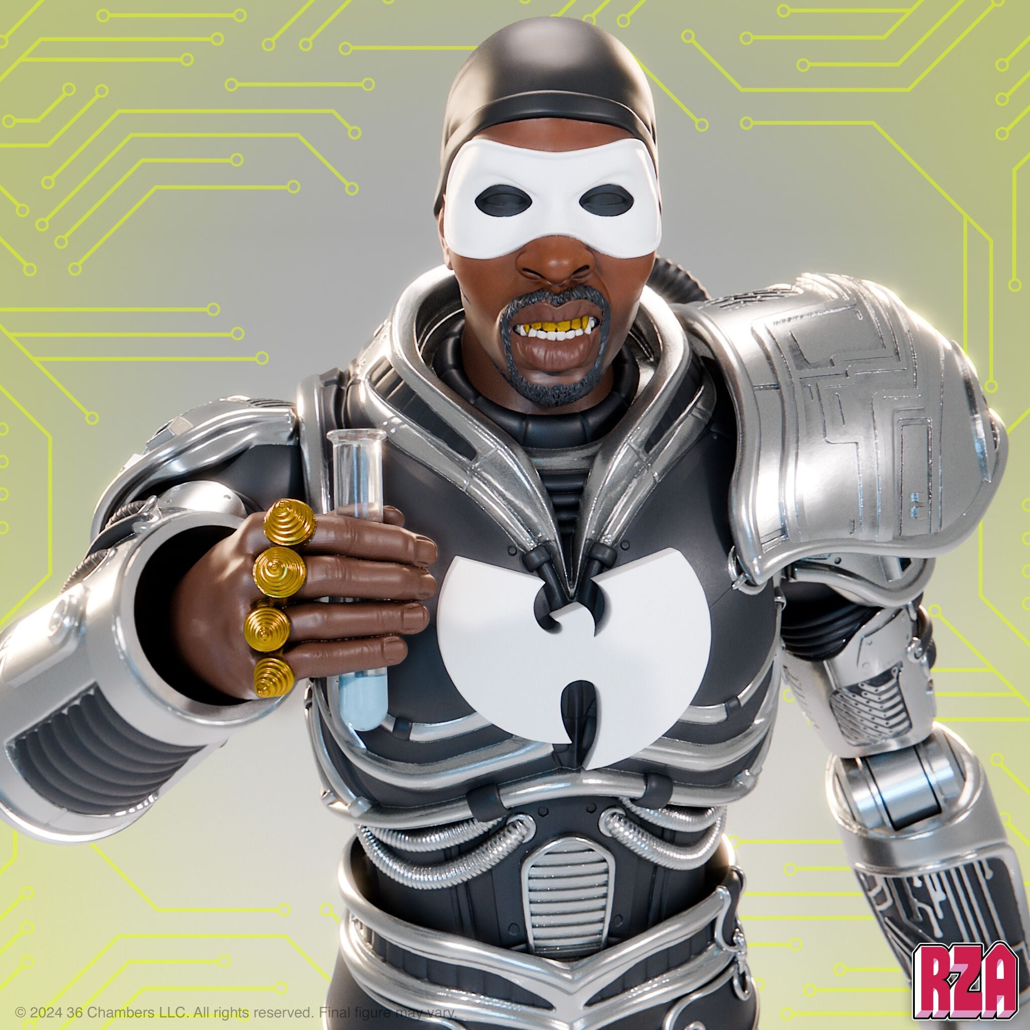 Super7 Ultimates Wave 01 RZA Bobby Digital figurina 18 cm metalic