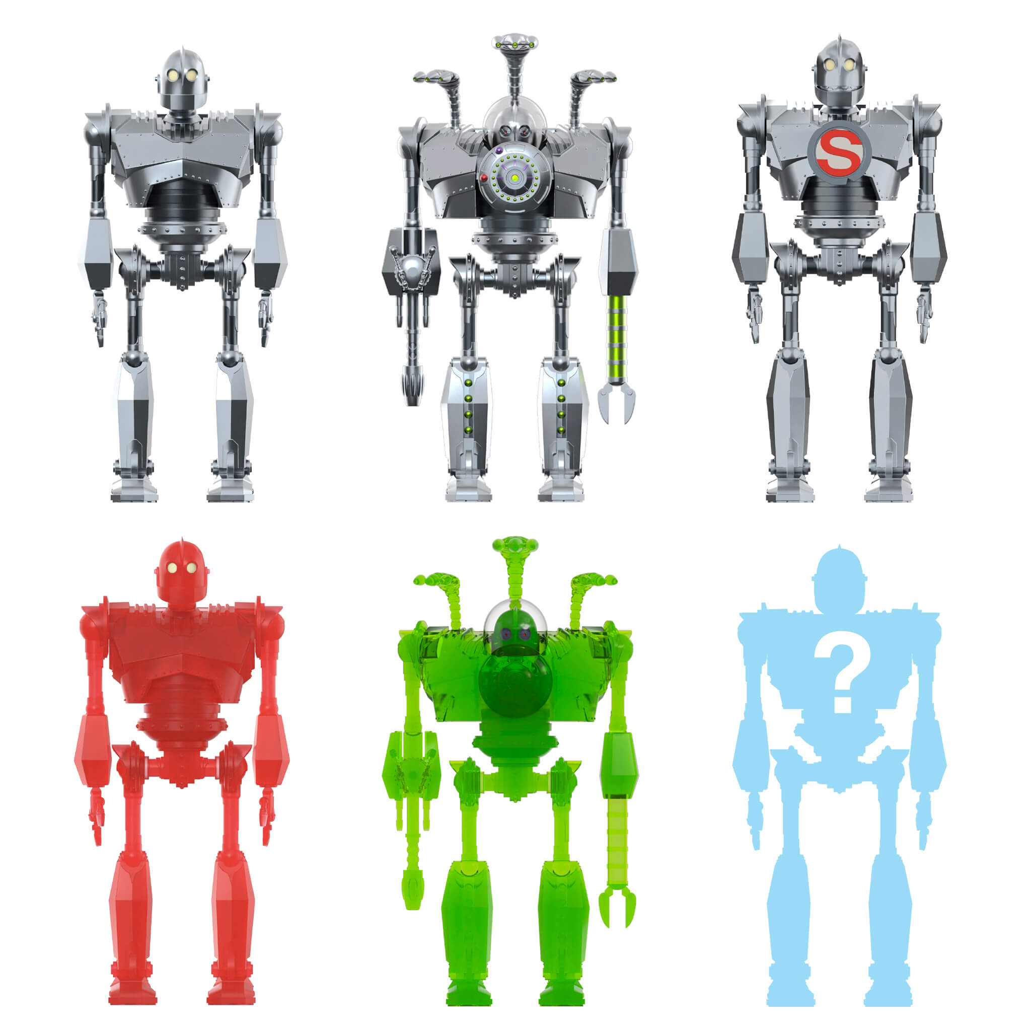 Super7 Iron Giant figurine blind box set 12 buc Wave 01