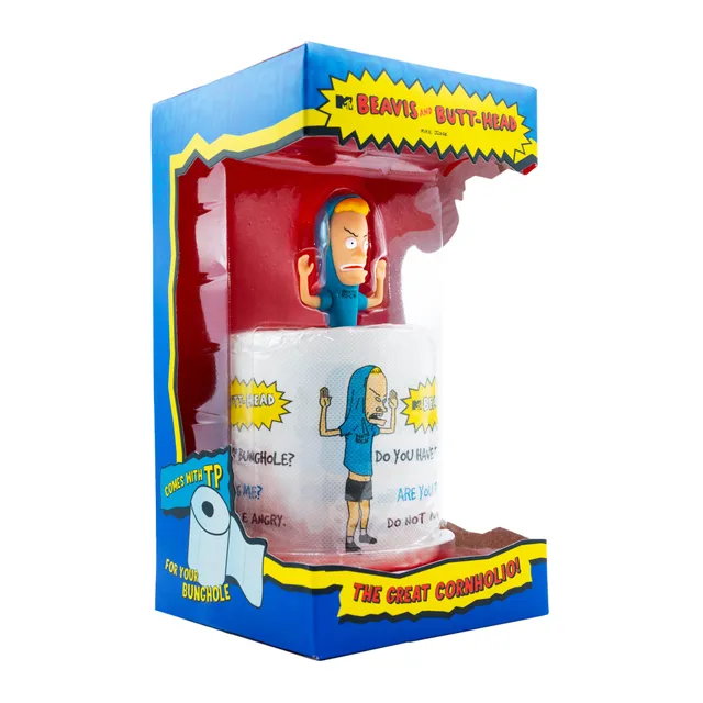 Super7 Beavis ReAction figurina Cornholio set cu hartie 9cm