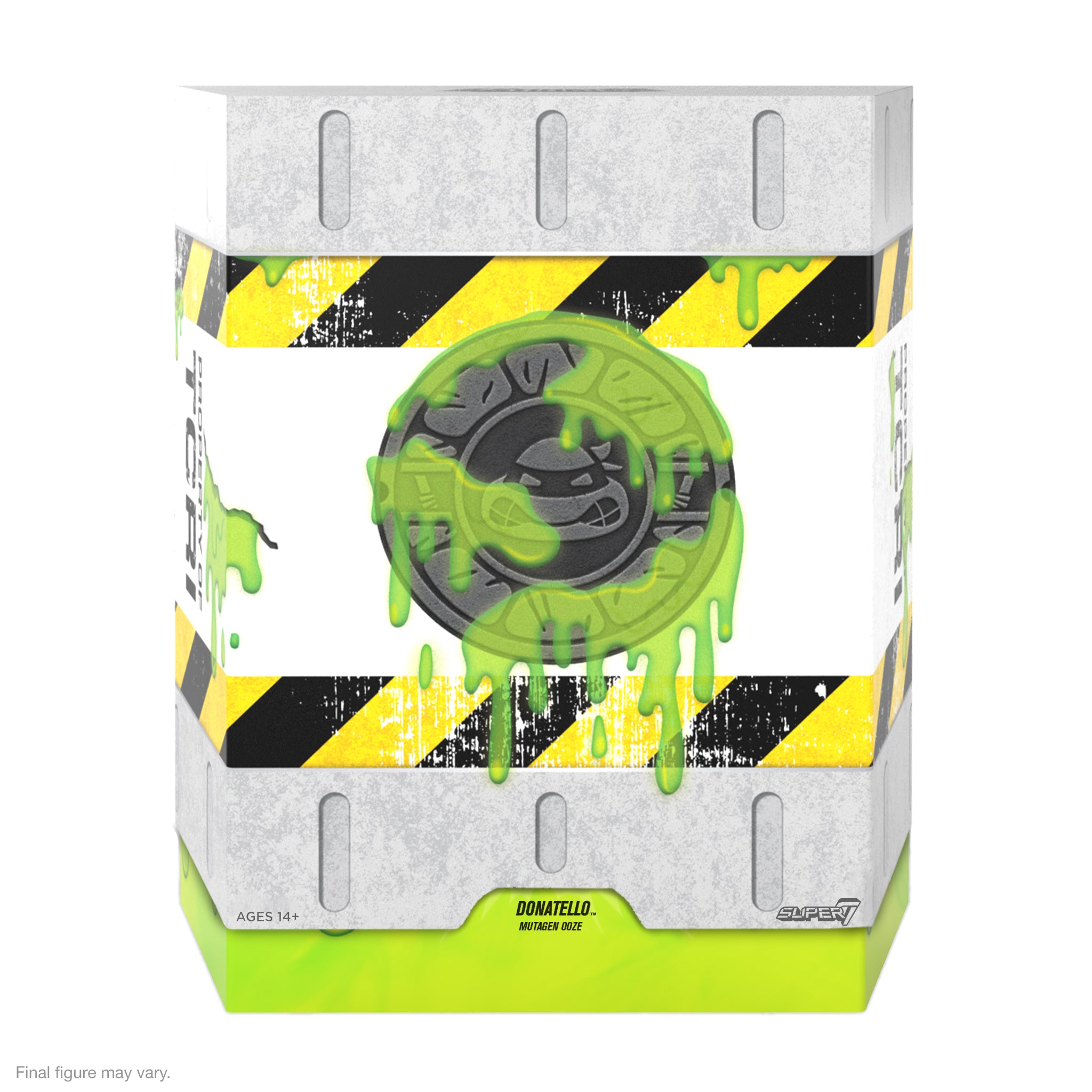 Super7 Ultimates Donatello Mutagen Ooze figurină glow